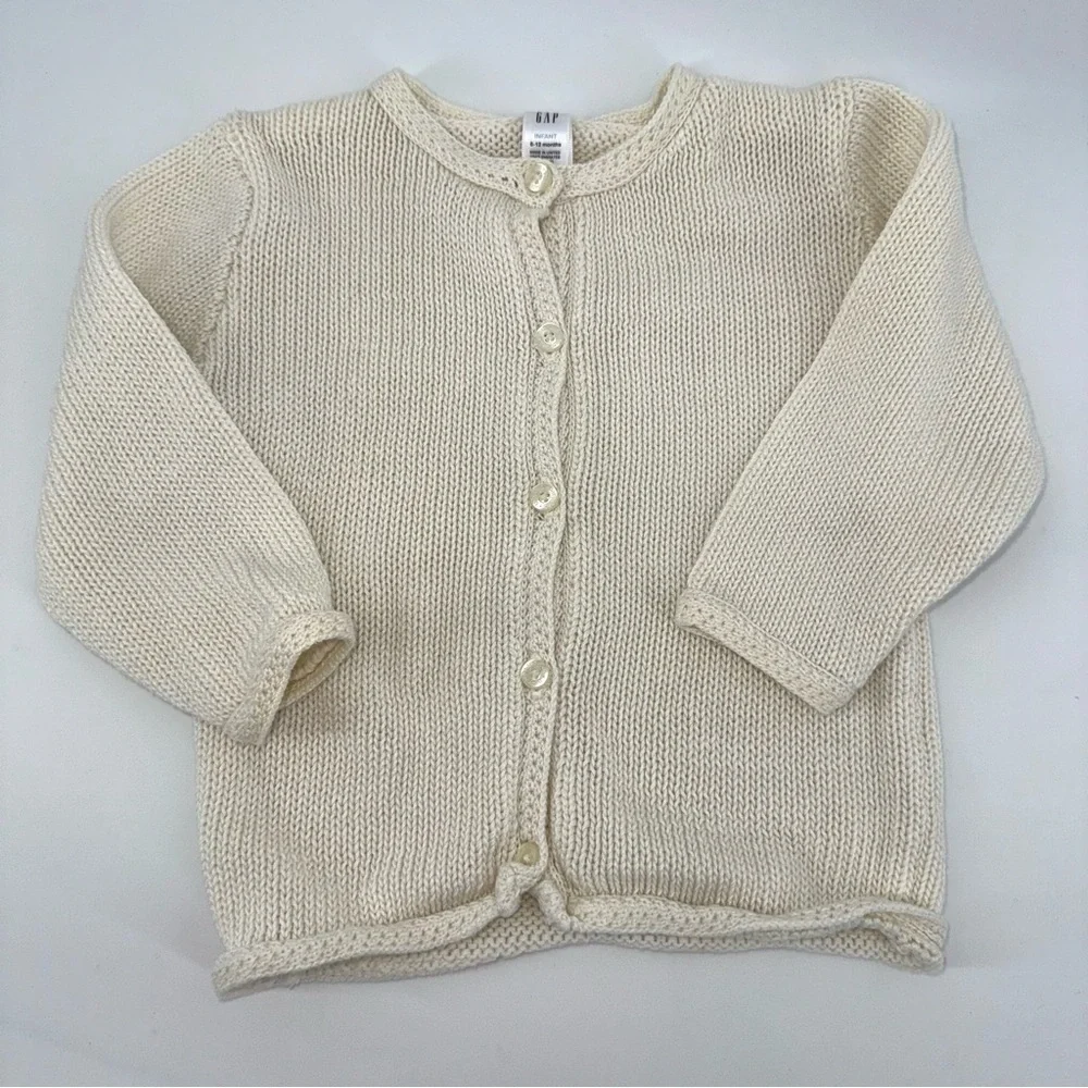 Baby Gap Girl's Ivory Cream Sweater